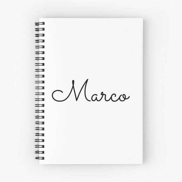 Item preview, Writing Marco Name Label  designed and sold by NormadWorld.