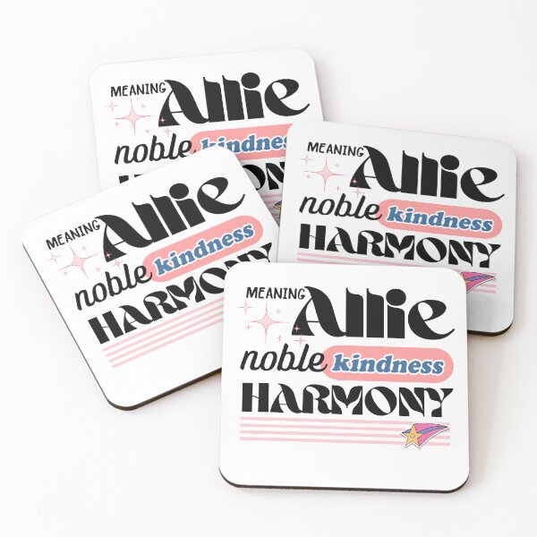 Item preview, Allie  Name for Birthday Allie Name Meaning Personalized Gift designed and sold by CyberArtistOne.