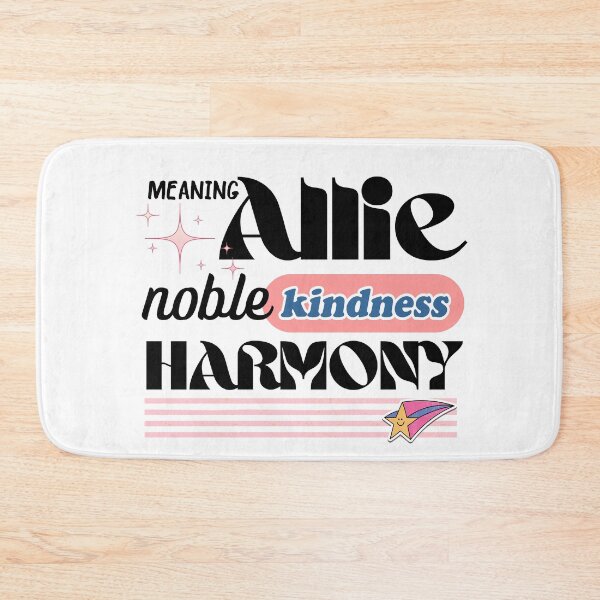 Item preview, Allie  Name for Birthday Allie Name Meaning Personalized Gift designed and sold by CyberArtistOne.
