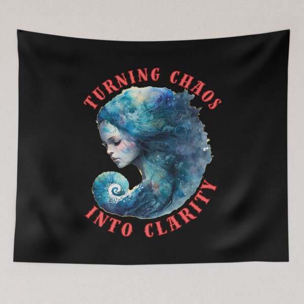 Item preview, Turning Chaos Into Clarity. virgo traits designed and sold by ZodiacWonders.