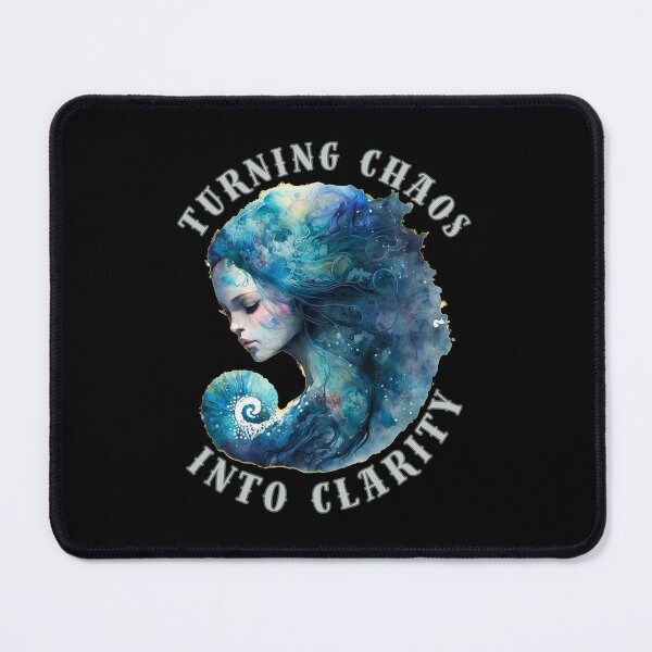 Item preview, Turning Chaos Into Clarity. virgo quotes designed and sold by ZodiacWonders.