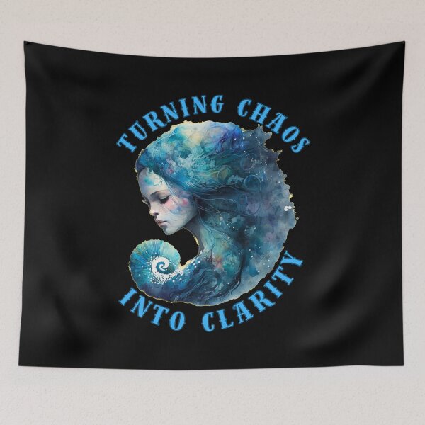 Item preview, Turning Chaos Into Clarity. cute virgo designed and sold by ZodiacWonders.