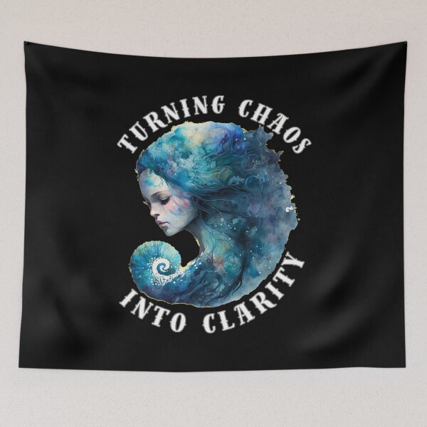Item preview, Turning Chaos Into Clarity. virgo august designed and sold by ZodiacWonders.