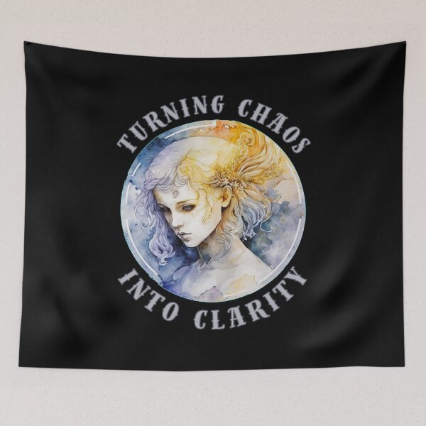 Item preview, Turning Chaos Into Clarity. virgo star sign designed and sold by ZodiacWonders.