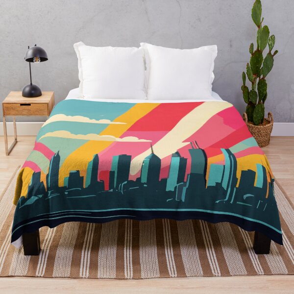 Item preview, Skyline Pop Art designed and sold by PixelPerfectPOD.