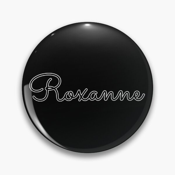 Item preview, Writing Roxanne Name Label (Black) designed and sold by NormadWorld.