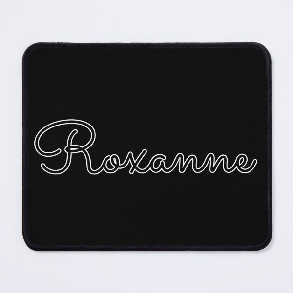 Item preview, Writing Roxanne Name Label (Black) designed and sold by NormadWorld.
