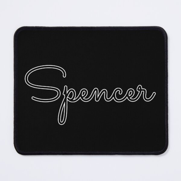 Item preview, Writing Spencer Name Label (Black) designed and sold by NormadWorld.