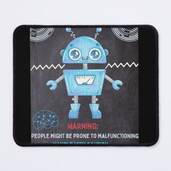 Item preview, funny joke robot design  designed and sold by Dwipo Design.