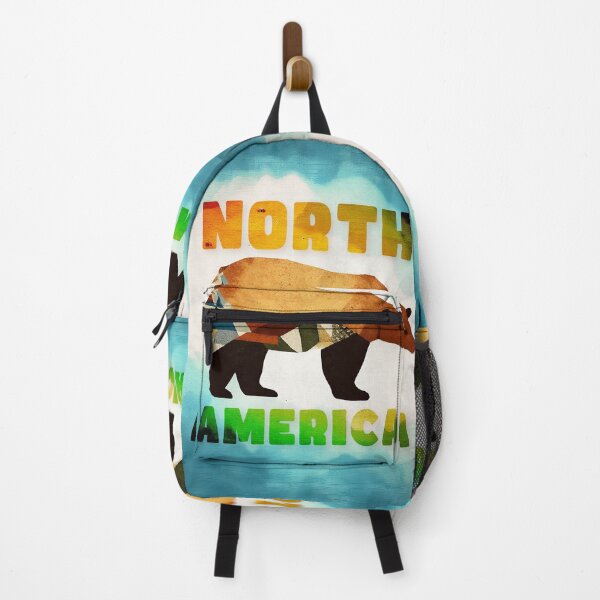 Item preview, North America - Brown Bear designed and sold by BubblyDelight.