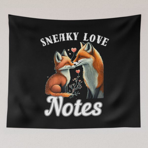 Item preview, Sneaky Love Notes designed and sold by FoxVibes.