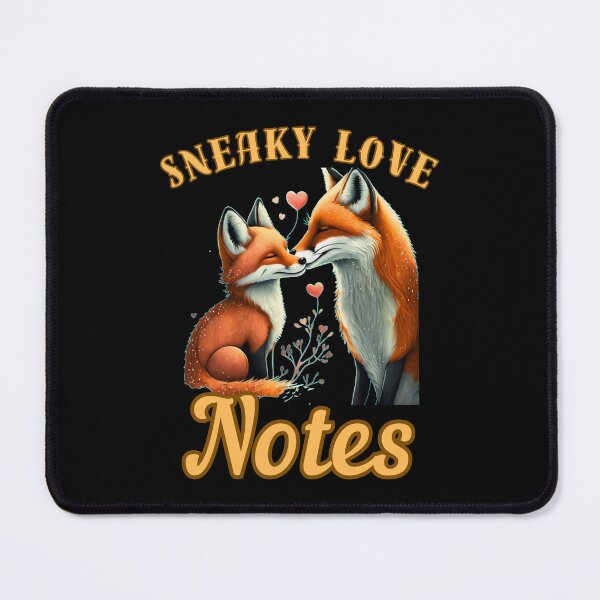 Item preview, Sneaky Love Notes. fox lover designed and sold by FoxVibes.