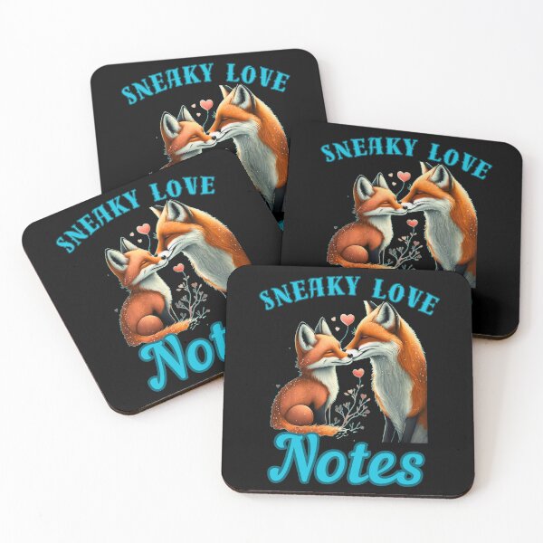 Item preview, Sneaky Love Notes. fox face designed and sold by FoxVibes.