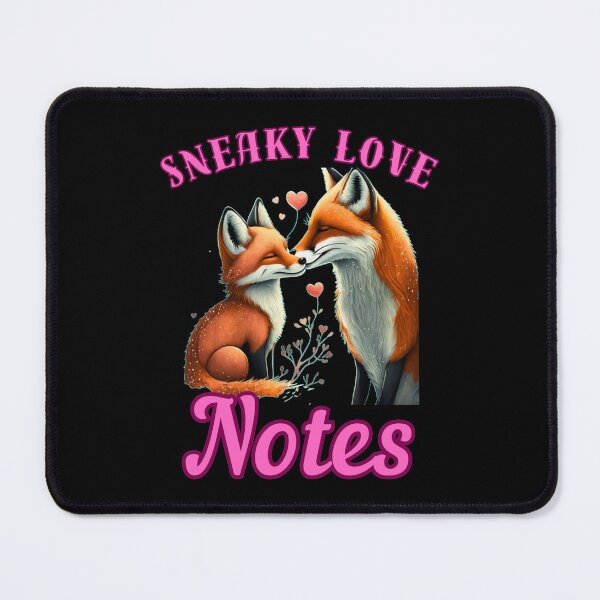 Item preview, Sneaky Love Notes. cool fox designed and sold by FoxVibes.