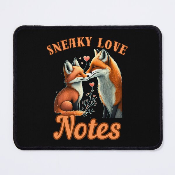 Item preview, Sneaky Love Notes. fox portrait designed and sold by FoxVibes.