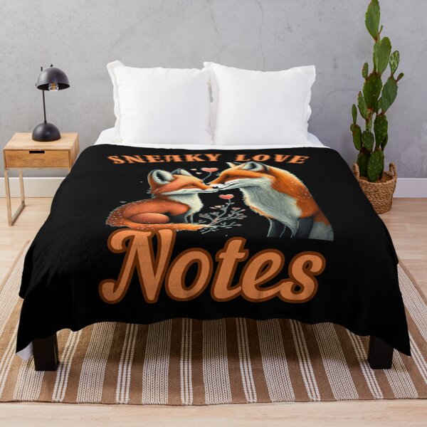 Item preview, Sneaky Love Notes. fox portrait designed and sold by FoxVibes.