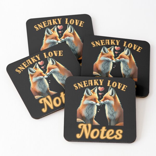 Item preview, Sneaky Love Notes. fox saying designed and sold by FoxVibes.