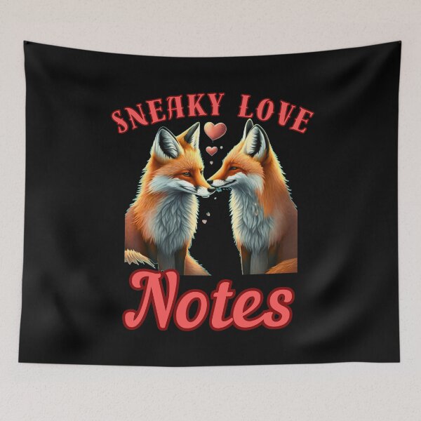 Artikelvorschau, Hinterhältige Liebesbriefe. Retro-Fuchs entworfen und verkauft von FoxVibes.