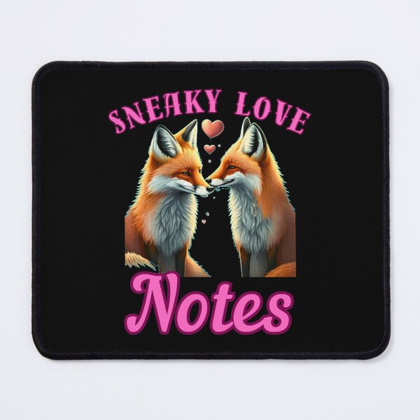 Item preview, Sneaky Love Notes. fox foxes designed and sold by FoxVibes.