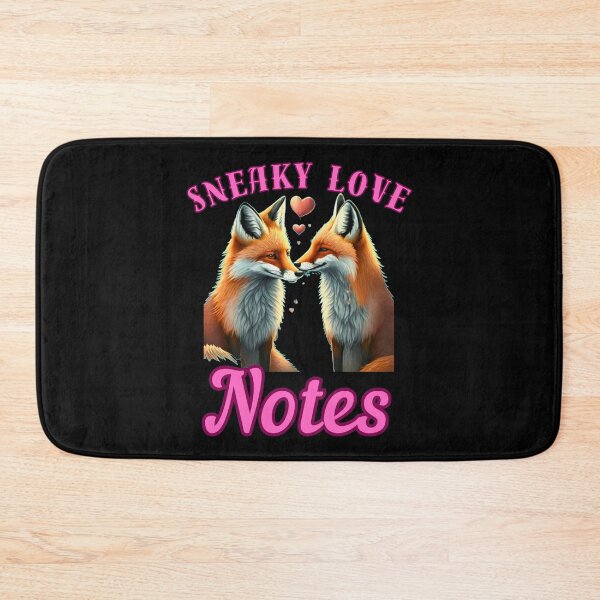 Item preview, Sneaky Love Notes. fox foxes designed and sold by FoxVibes.