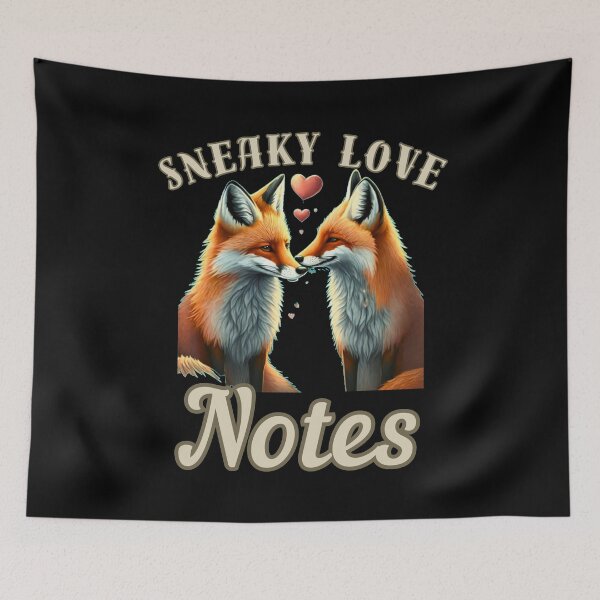 Item preview, Sneaky Love Notes. fox boho designed and sold by FoxVibes.