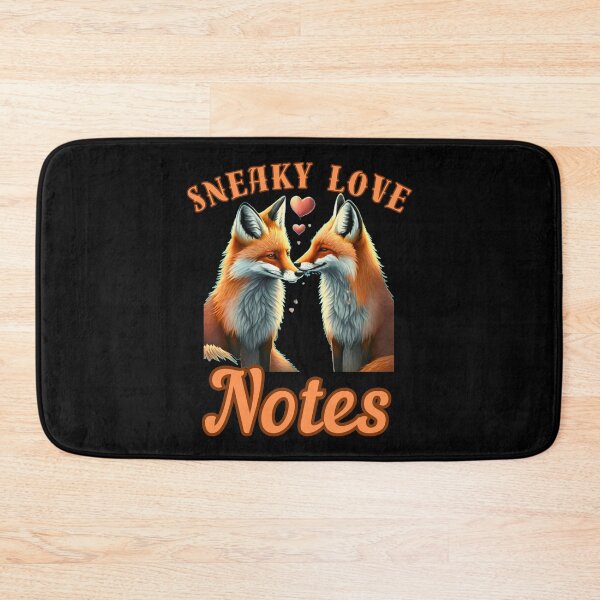 Item preview, Sneaky Love Notes. fox watercolor designed and sold by FoxVibes.