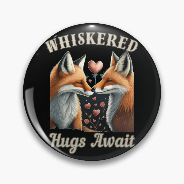 Item preview, Whiskered Hugs Await. realistic fox designed and sold by FoxVibes.