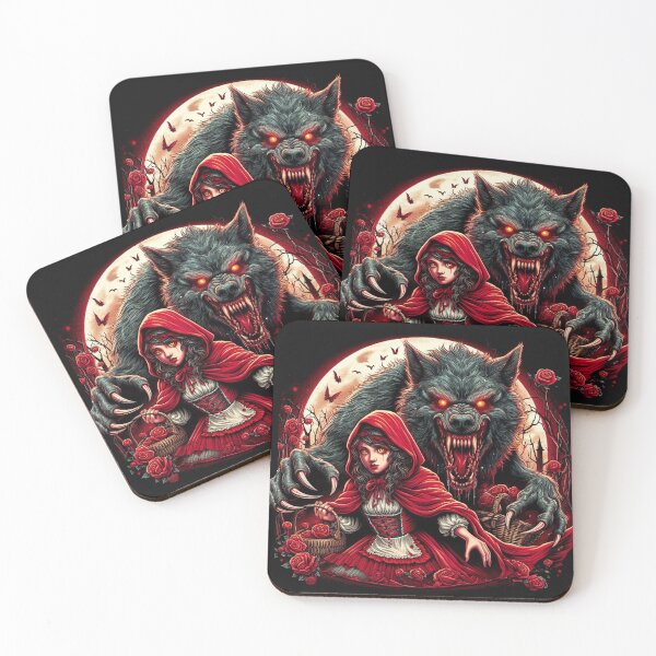 Item preview, Red Riding Hood's Encounter with the Wolf designed and sold by American Artist Designs.