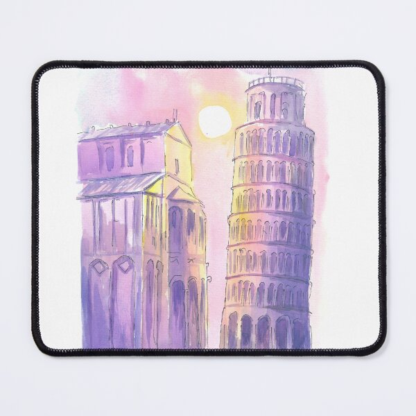 Item preview, Leaning Tower of Pisa with Shining Sun designed and sold by artshop77.