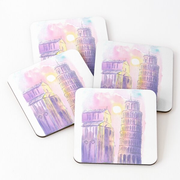 Item preview, Leaning Tower of Pisa with Shining Sun designed and sold by artshop77.