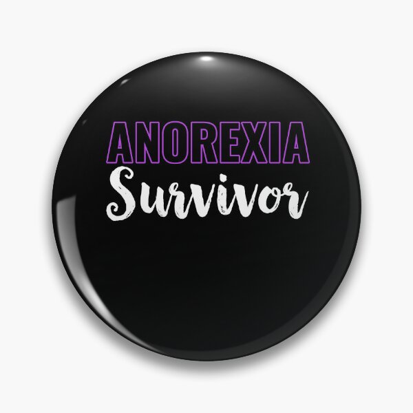 Item preview, Anorexia Survivor Men Women Anorexia Awareness designed and sold by BlueBerry-Pengu.