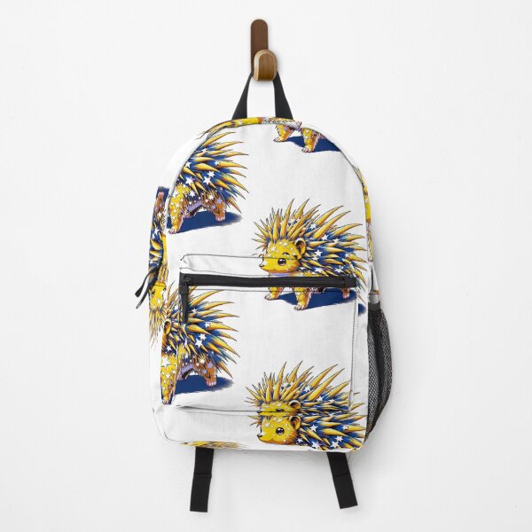 Item preview, Yellow Porcupine with White Stars Libertarian Symbol designed and sold by kylmllr101684.