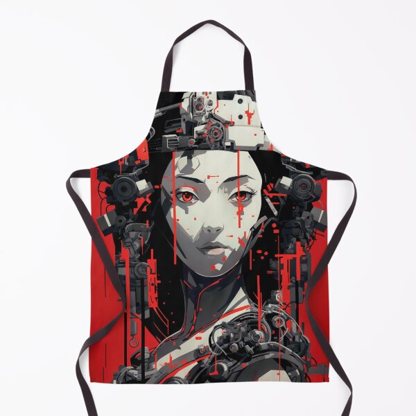 Item preview,  Portrait of a cyberpunk girl designed and sold by Blissandlove.