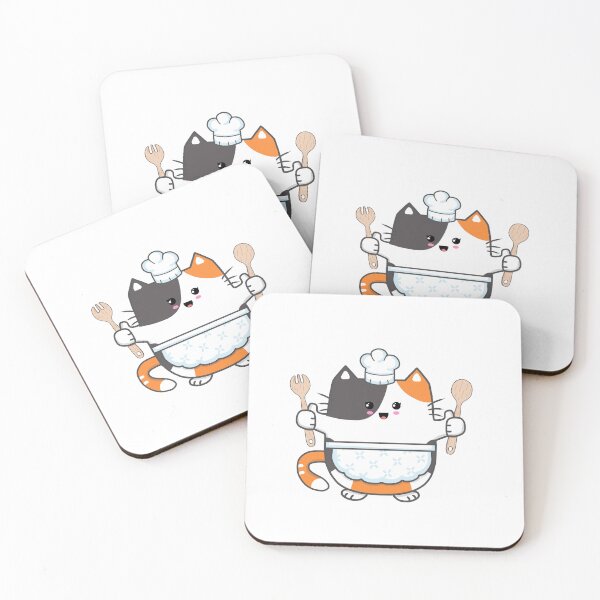 Item preview, Cute Chef Kitten  designed and sold by Hello-Cuties.