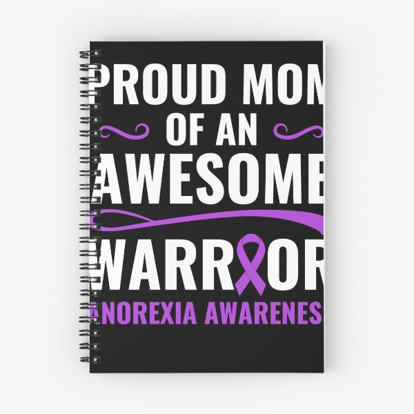 Item preview, Proud Mom of an Anorexia Warior Men Women Anorexia Awareness designed and sold by BlueBerry-Pengu.