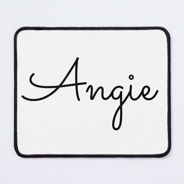Item preview, Writing Angie Name Label designed and sold by NormadWorld.