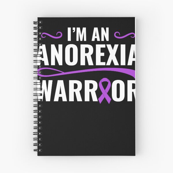Item preview, I'm an Anorexia Warrior Men Women Anorexia Awareness designed and sold by BlueBerry-Pengu.