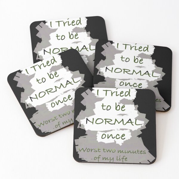 Item preview, I tried to be normal designed and sold by Flowersonstuff.