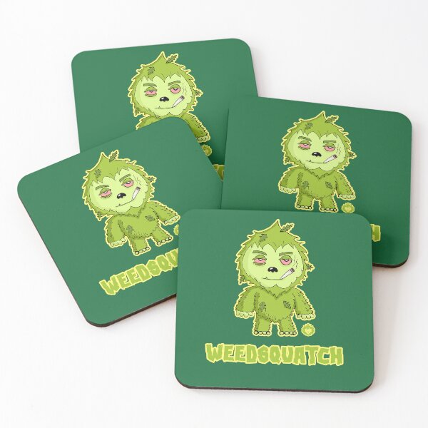 Item preview, Weedsquatch high cute monster designed and sold by GreenKingShop.