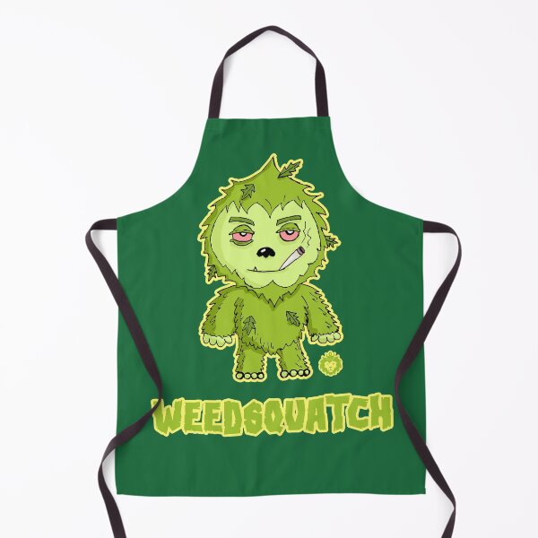 Item preview, Weedsquatch high cute monster designed and sold by GreenKingShop.
