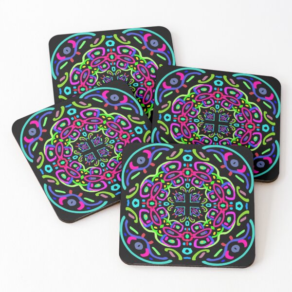 Item preview, Cyberpunk Colored Kaleidoscope designed and sold by SuperMoniHalo.