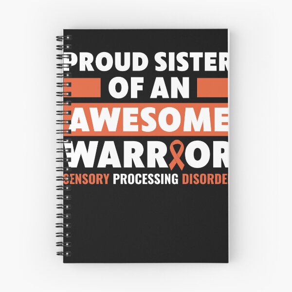Item preview, Proud Sister of Sensory Processing Disorder Warrior designed and sold by BlueBerry-Pengu.
