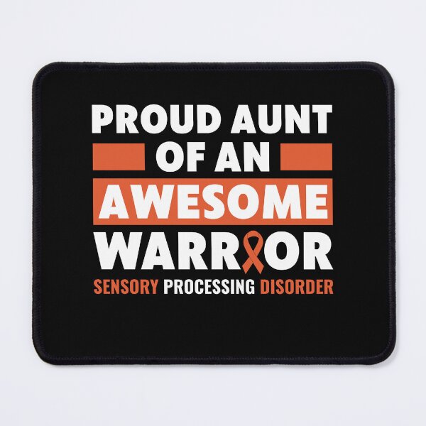 Item preview, Proud Aunt of Sensory Processing Disorder Warrior designed and sold by BlueBerry-Pengu.