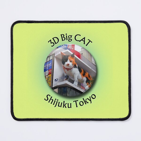 Item preview, " Shinjuku's Feline Marvel: A Meow-sterpiece! " designed and sold by Wabi-SabiStudio.