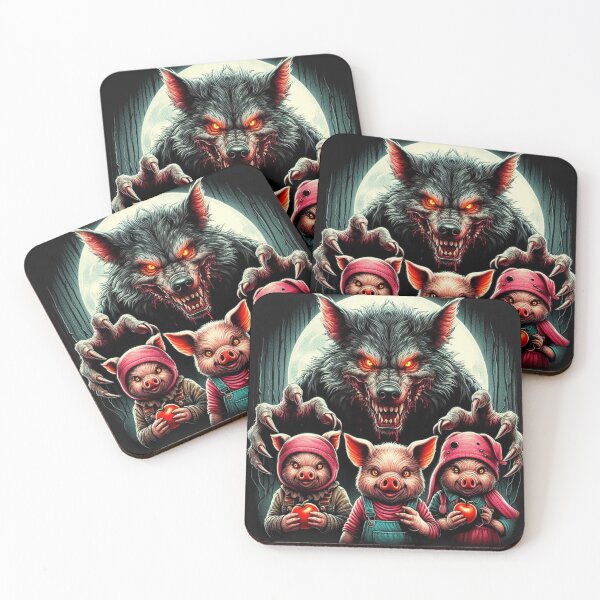 Item preview, Wolf and the Pigs: designed and sold by American Artist Designs.