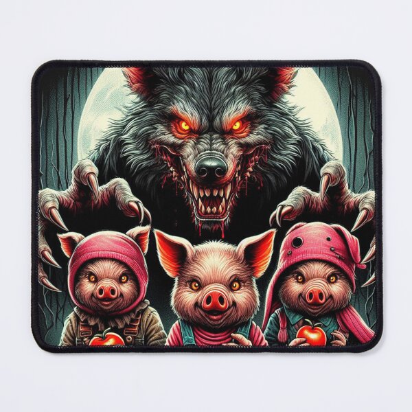 Item preview, Wolf and the Pigs: designed and sold by American Artist Designs.