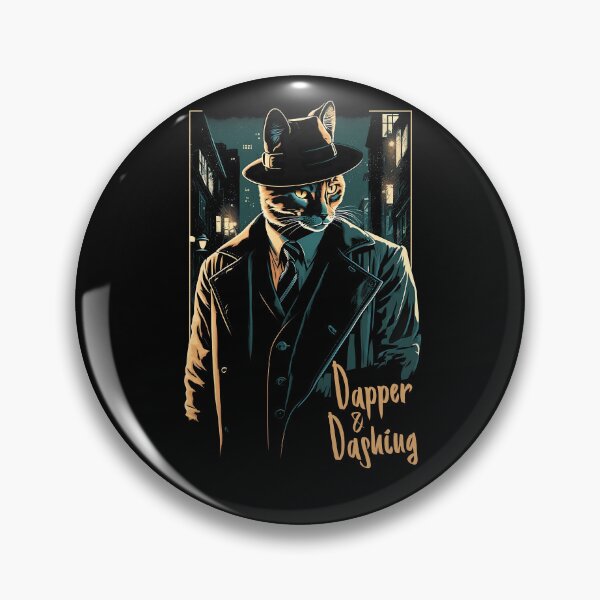 Item preview, Vintage Cat Capone's. Dapper & Dashing. designed and sold by GiveMeMood.