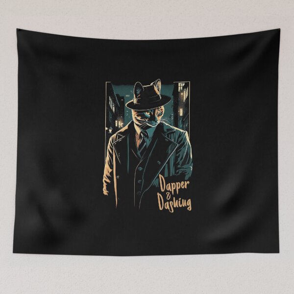 Item preview, Vintage Cat Capone's. Dapper & Dashing. designed and sold by GiveMeMood.