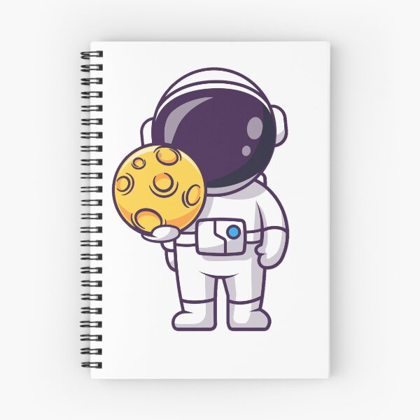 Item preview, Cute Astronaut Holding Moon Planet  designed and sold by Infinitehub.