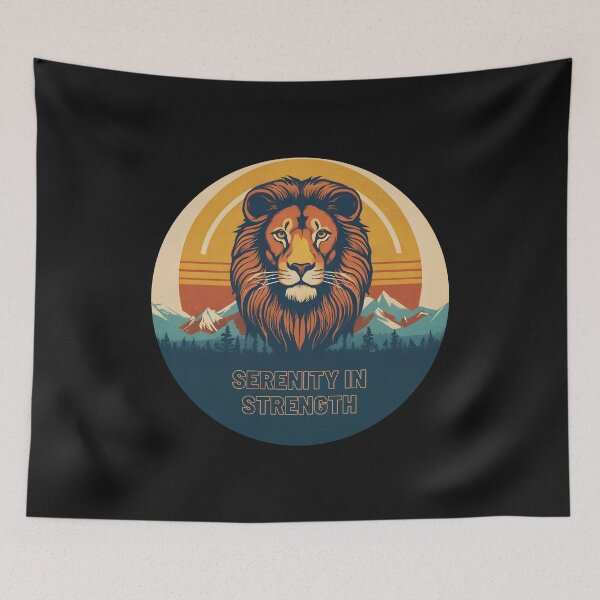Item preview, Serenity in strength designed and sold by DotsAndDesigns.